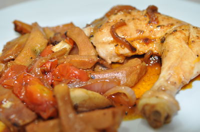 מתכון לעוף עם ארטישוק ועגבניות שרי