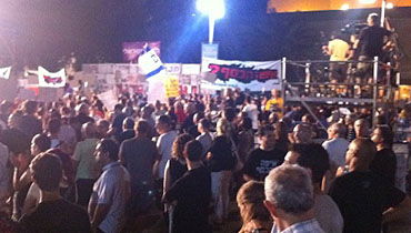 תל אביב, הערב