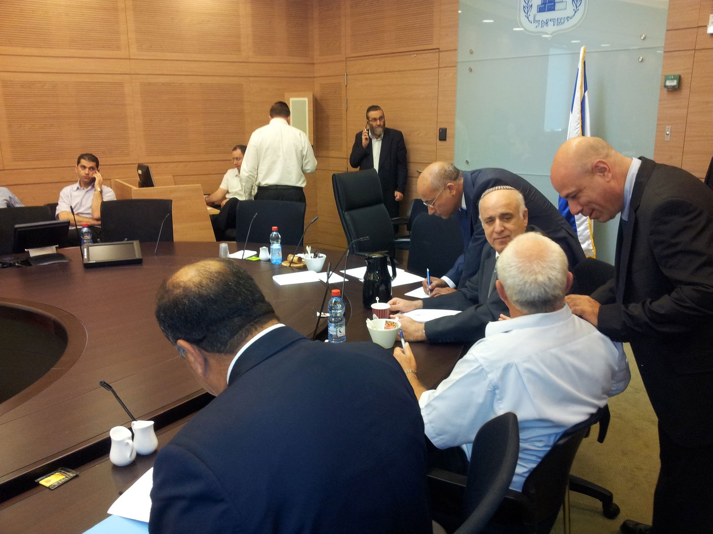 גפני: "הרגשתי שהרב אלישיב יושב למעלה ומתפלל עבורנו"