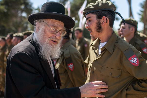 חרדי מתגייס, הבוקר.