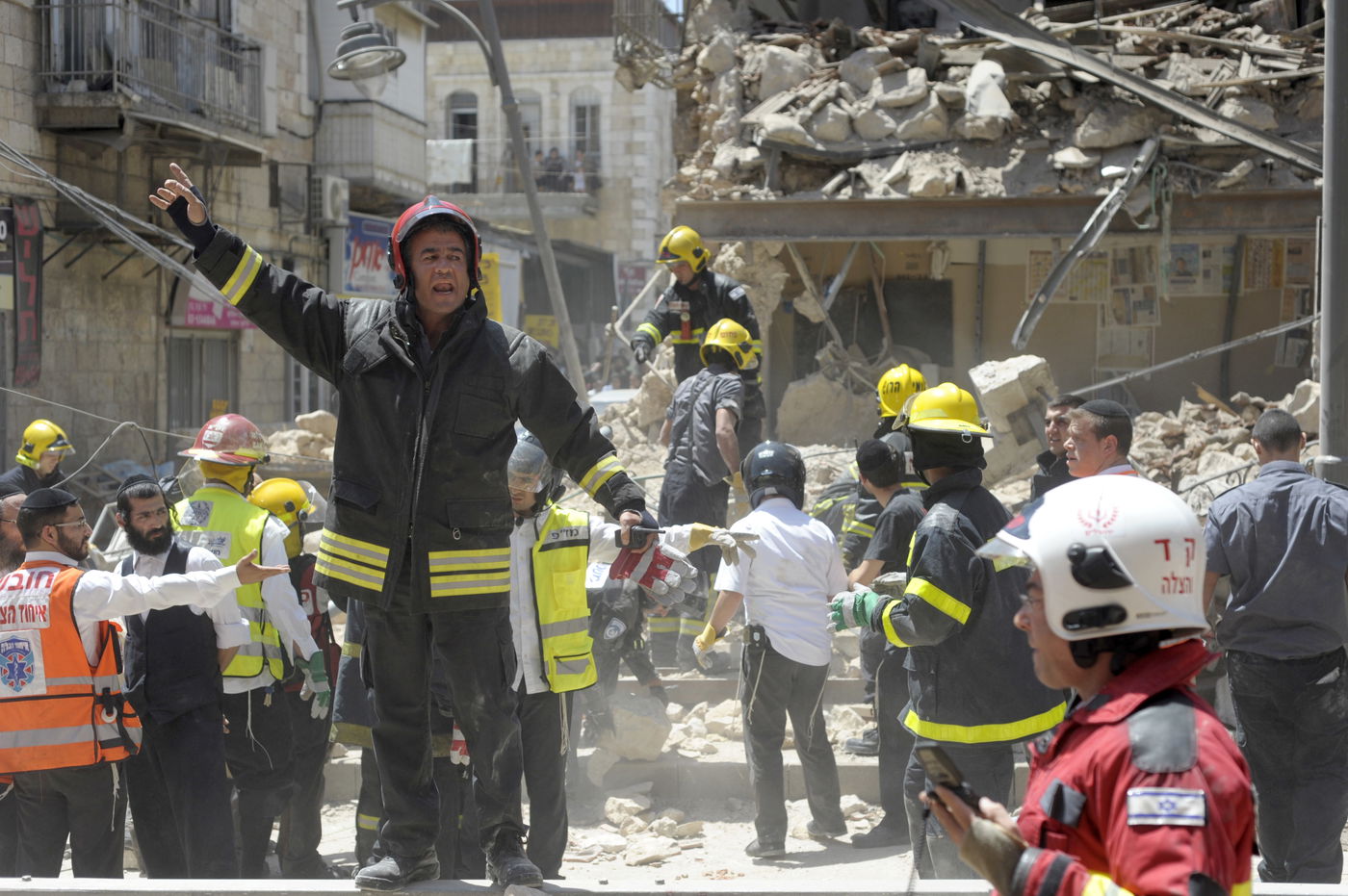 הקריסה בגאולה: המבנה ייהרס עד היסוד