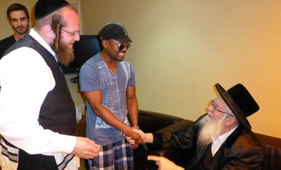 המפגש בין השניים