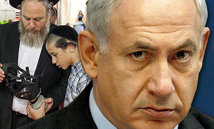 נתניהו על רקע חרדים רוכשים מסכות בירושלים, השבוע