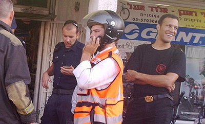 מתנדבים בזירה