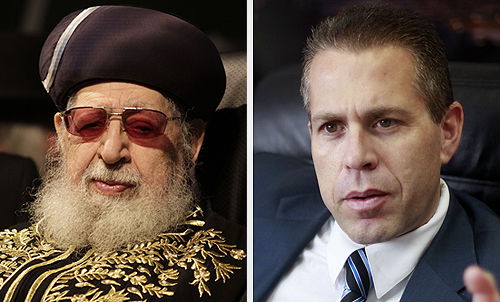 ארדן לצד הרב עובדיה