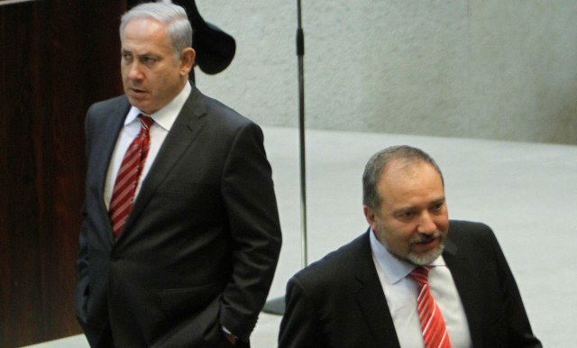 נתניהו וליברמן