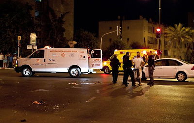 זירת האירוע בו נהרגו שלושה בני אדם