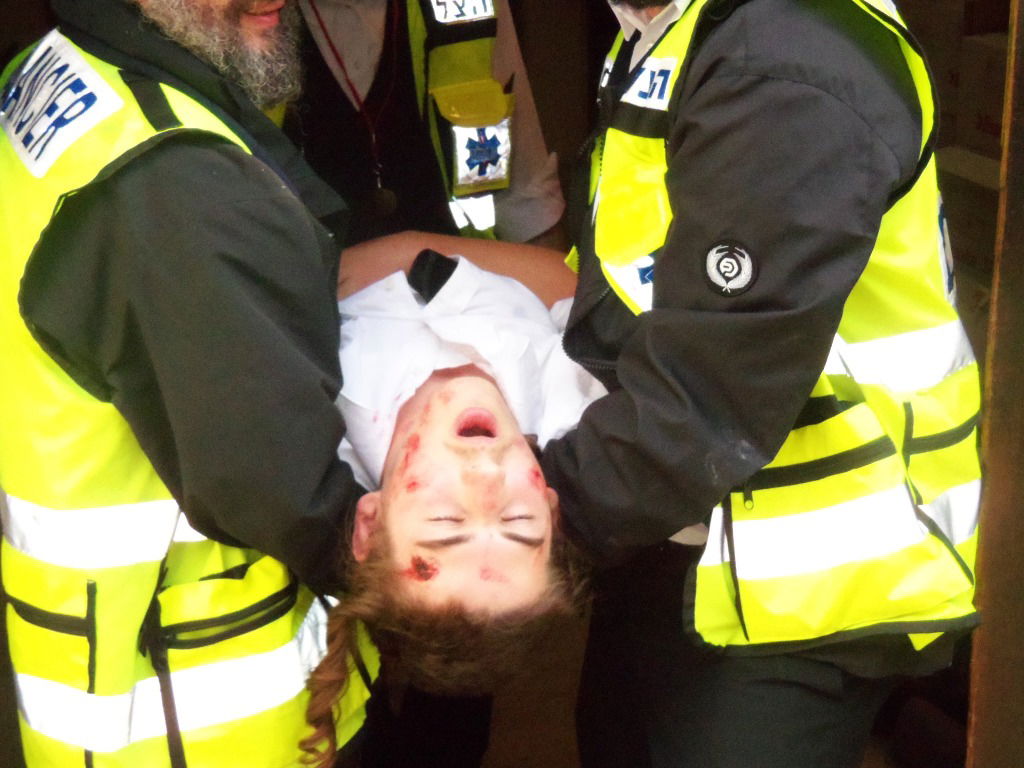 תרגיל בבלגיה: זק"א תרגל פיגוע טרור עם 60 פצועים