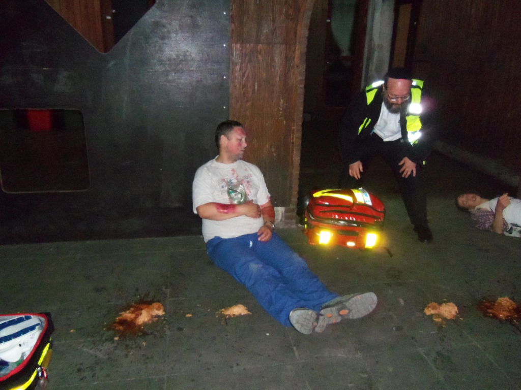 תרגיל בבלגיה: זק"א תרגל פיגוע טרור עם 60 פצועים