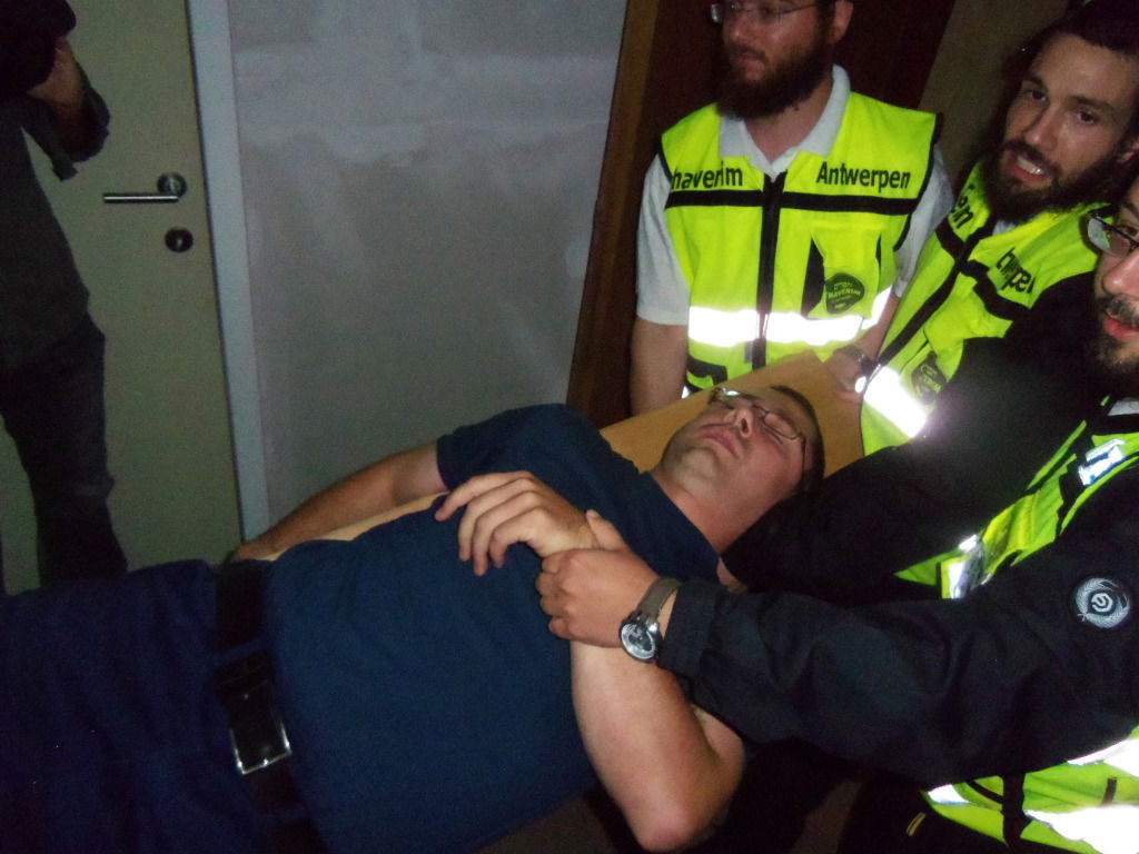 תרגיל בבלגיה: זק"א תרגל פיגוע טרור עם 60 פצועים