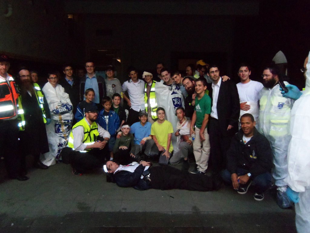 תרגיל בבלגיה: זק"א תרגל פיגוע טרור עם 60 פצועים