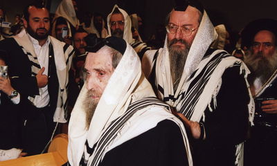 הרב שטיינמן בביקורו האחרון בצרפת