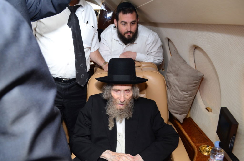 התרגשות בצרפת: הרב שטיינמן יצא למסע חיזוק