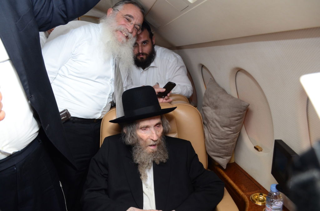 התרגשות בצרפת: הרב שטיינמן יצא למסע חיזוק