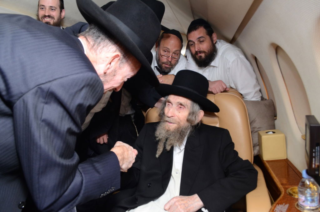 התרגשות בצרפת: הרב שטיינמן יצא למסע חיזוק