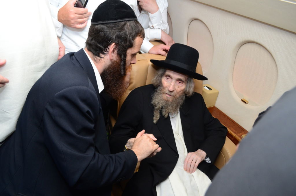 התרגשות בצרפת: הרב שטיינמן יצא למסע חיזוק