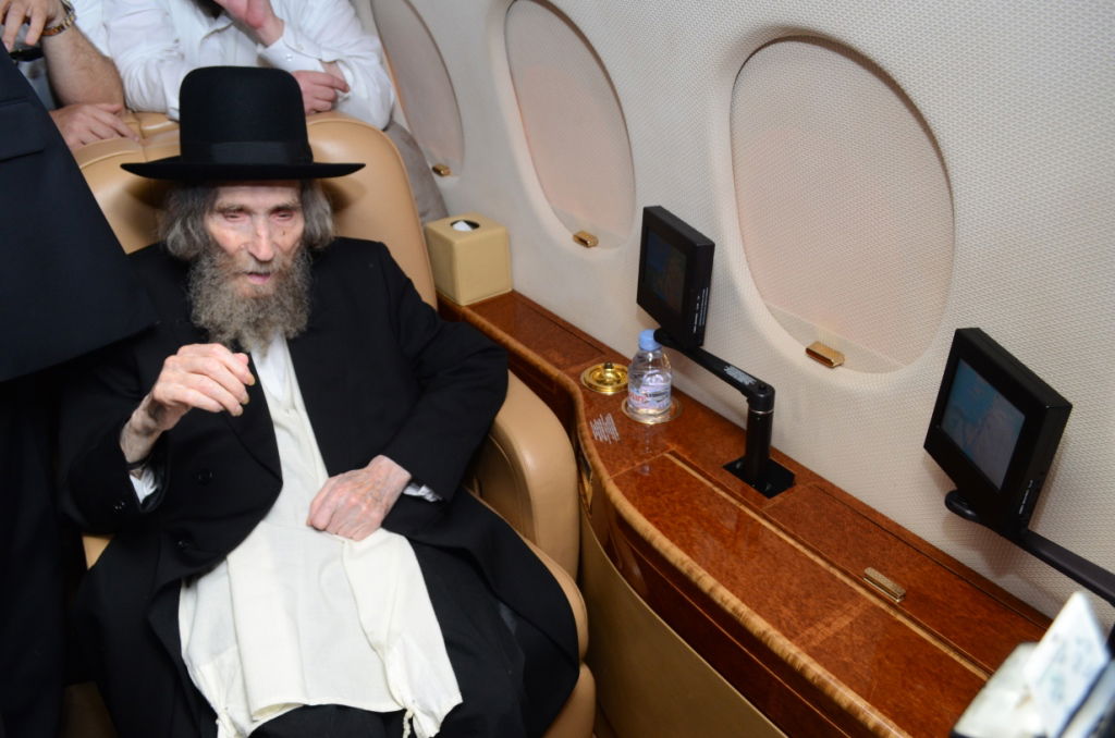 התרגשות בצרפת: הרב שטיינמן יצא למסע חיזוק