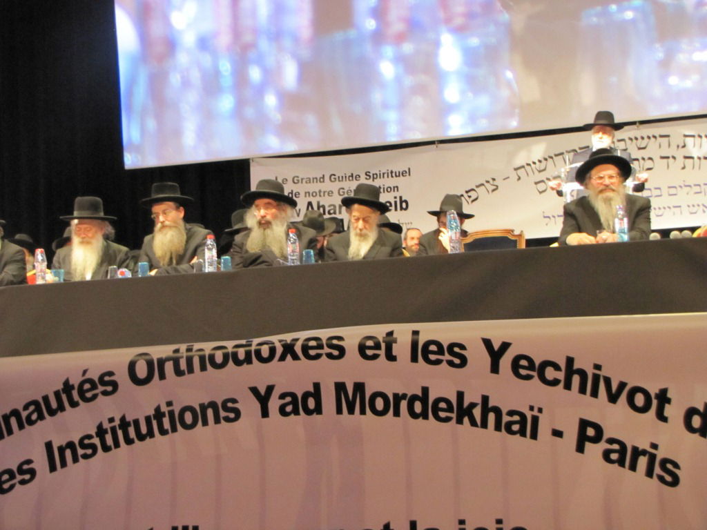 תיעוד: הכינוס בפריז עם מרן הרב שטיינמן