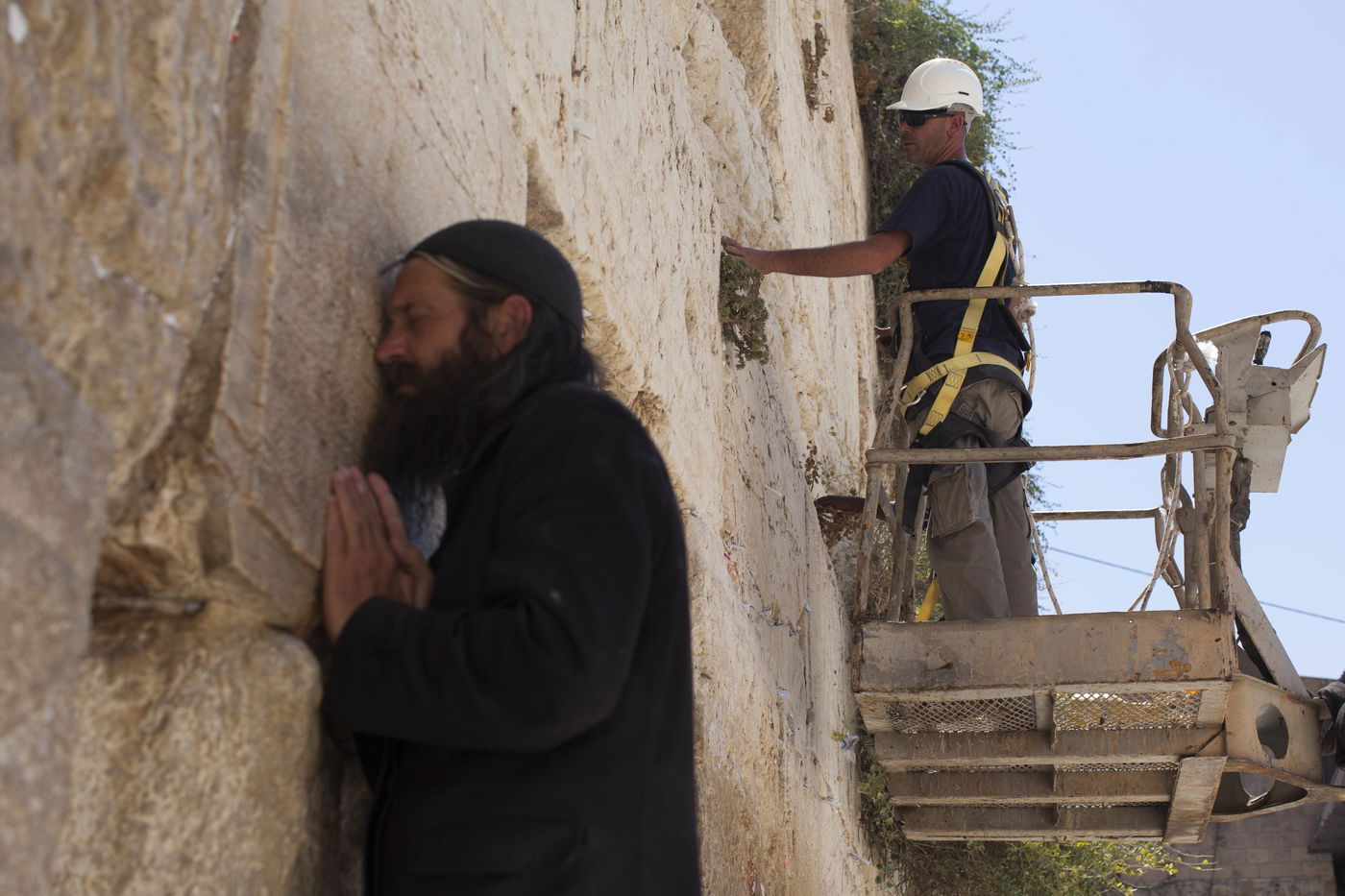 מהנדסים בדקו את יציבות הכותל המערבי