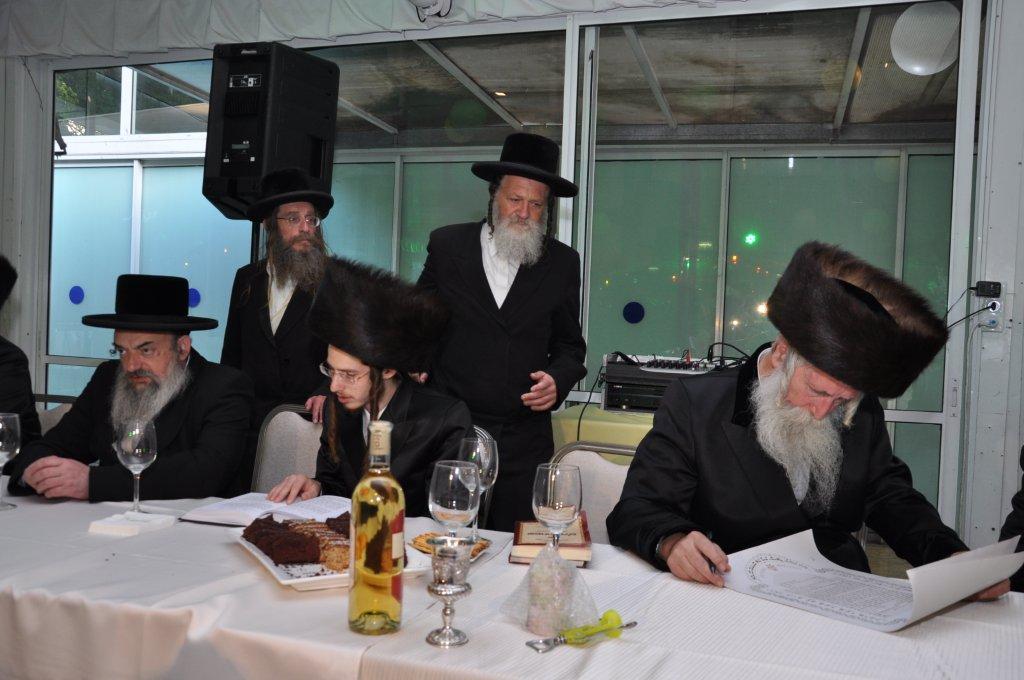 גלריה: חתונת נכד הרב יצחק-דוד גרוסמן