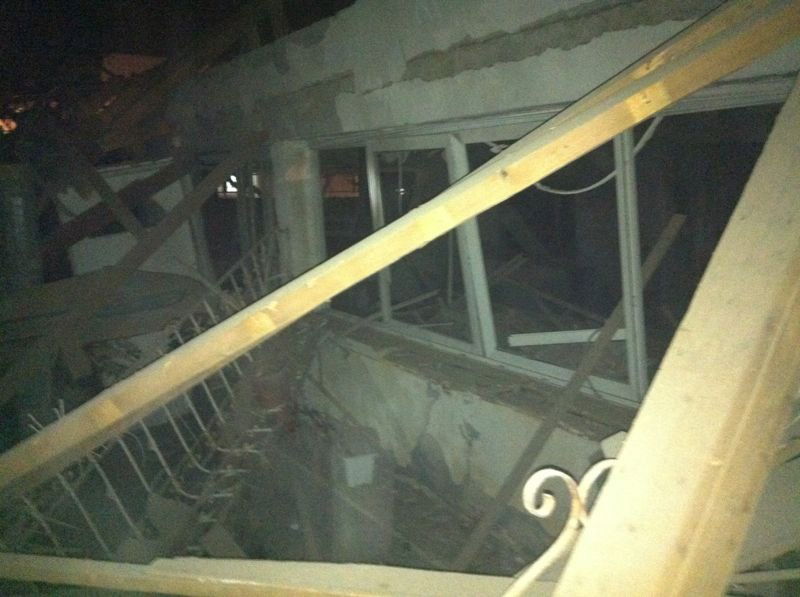 נס לילי: רקטה פגעה ישירות בבית בנתיבות
