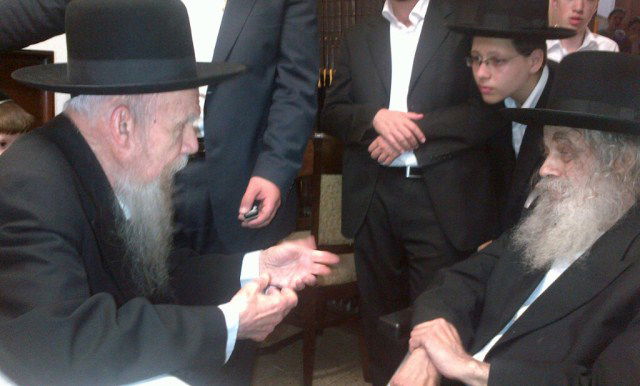 הגרי"ג אדלשטיין והגר"א גניחובסקי