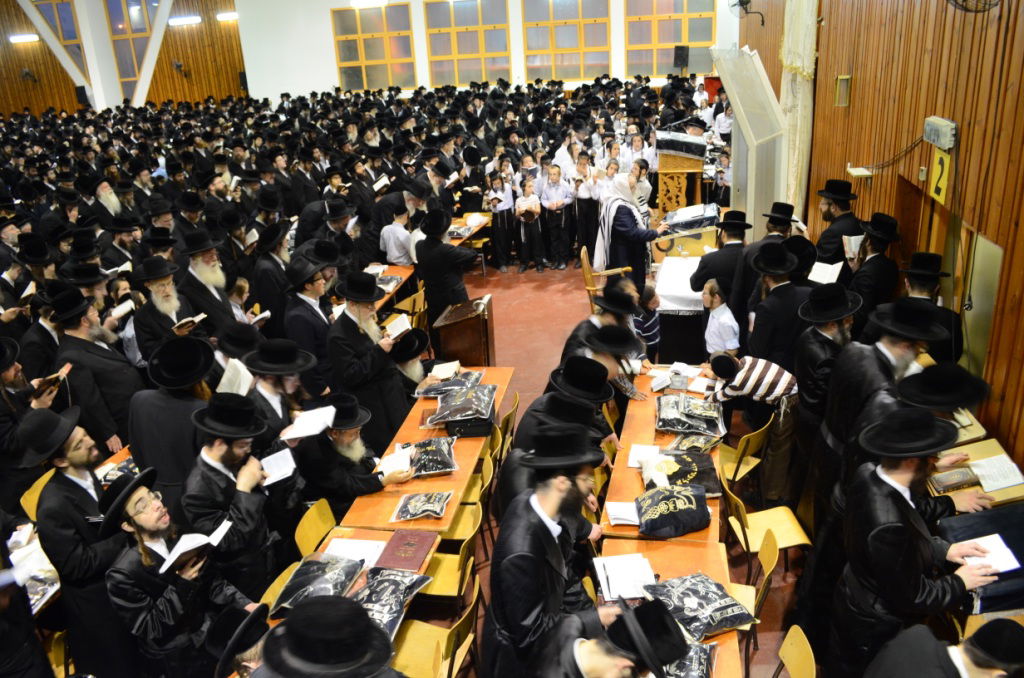 צאנז: אלפים במעמד הסליחות ובדרשת ההתעוררות