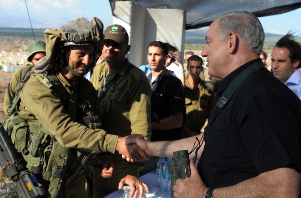 נתניהו איחל לחיילים: "שנה טובה"
