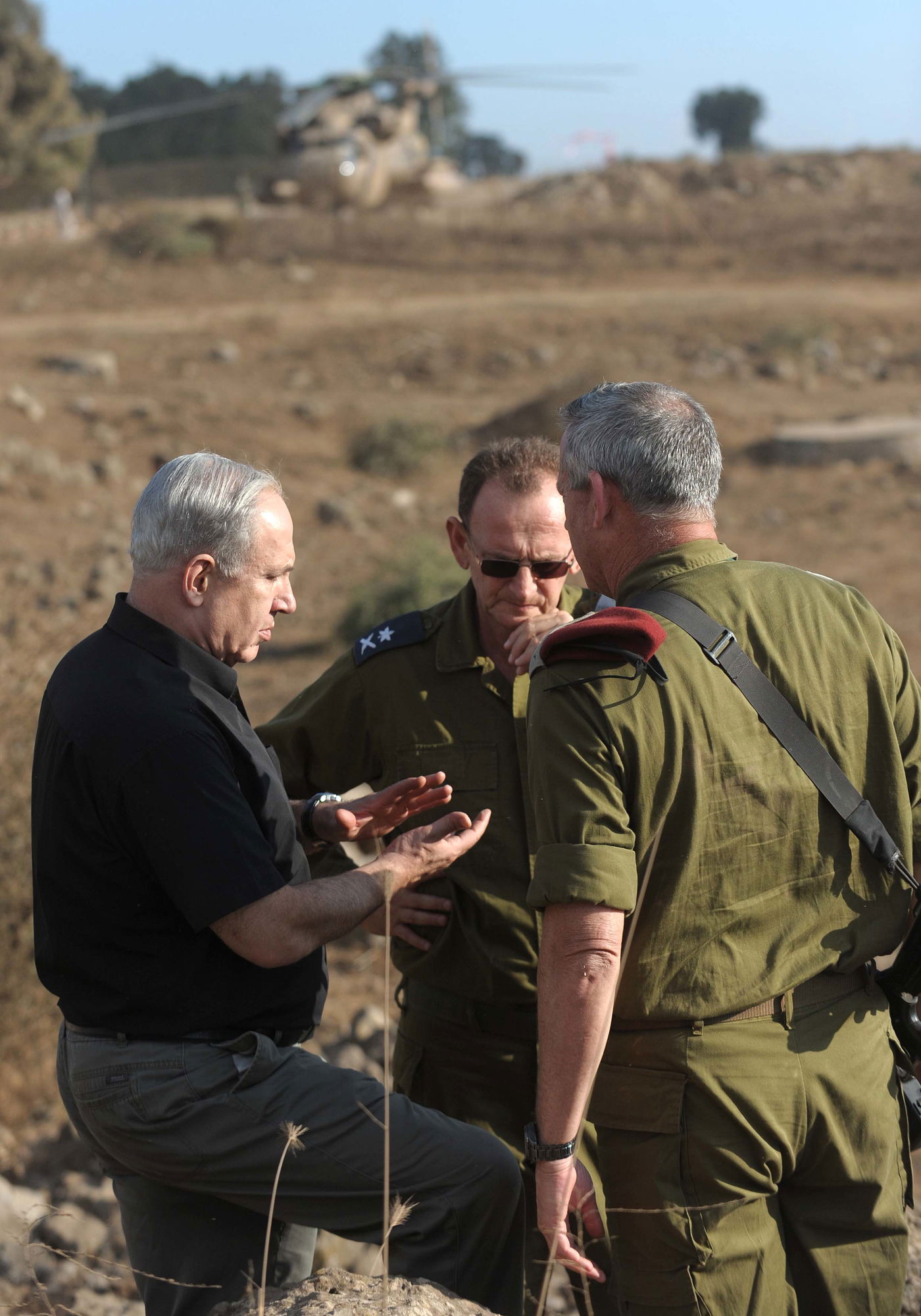 נתניהו איחל לחיילים: "שנה טובה"