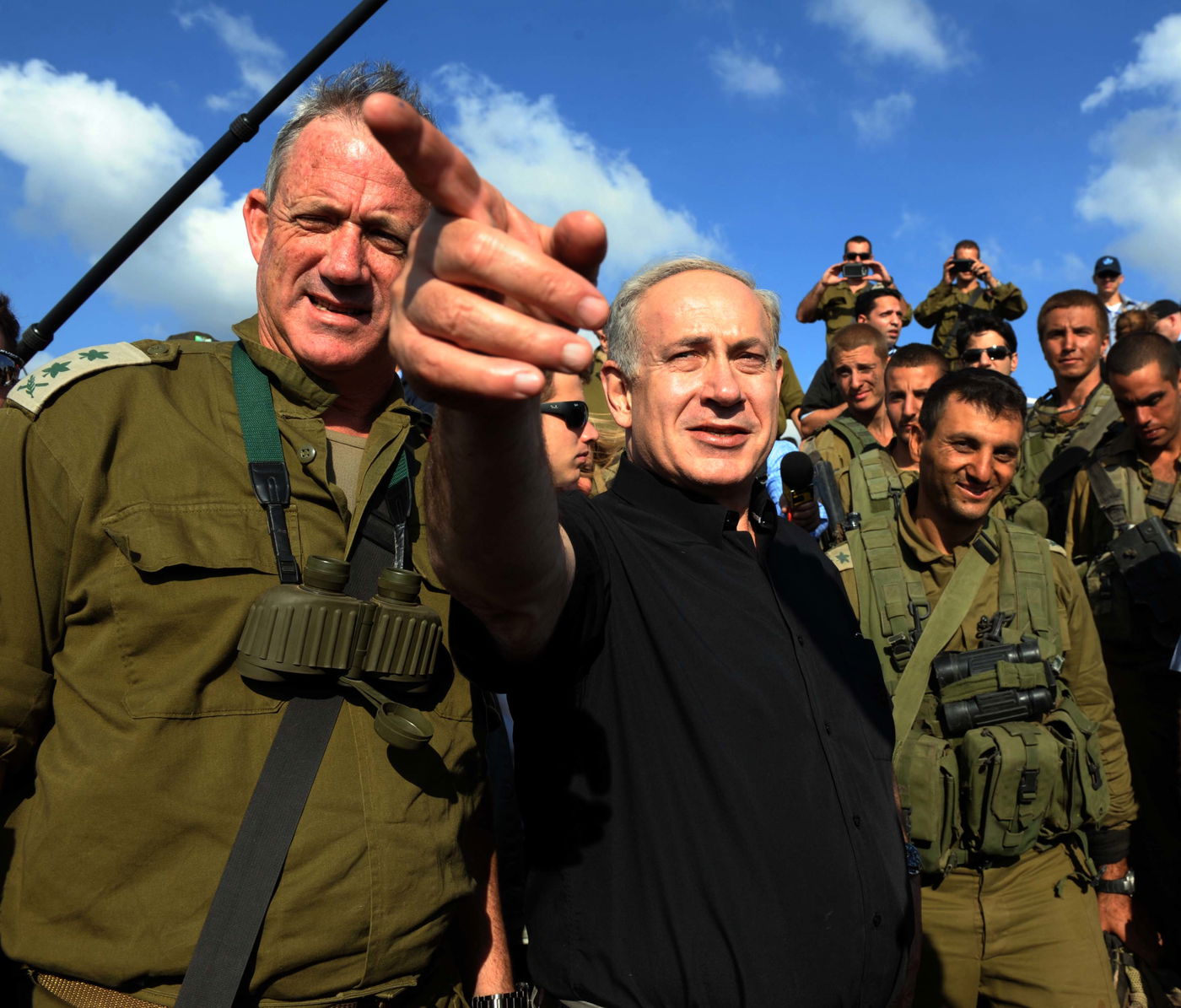 נתניהו איחל לחיילים: "שנה טובה"