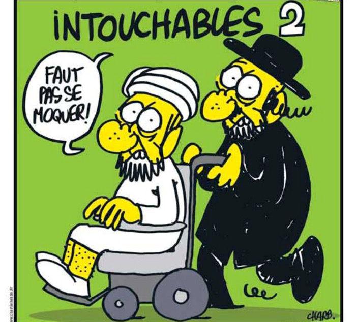 הקריקטורה בשער העיתון