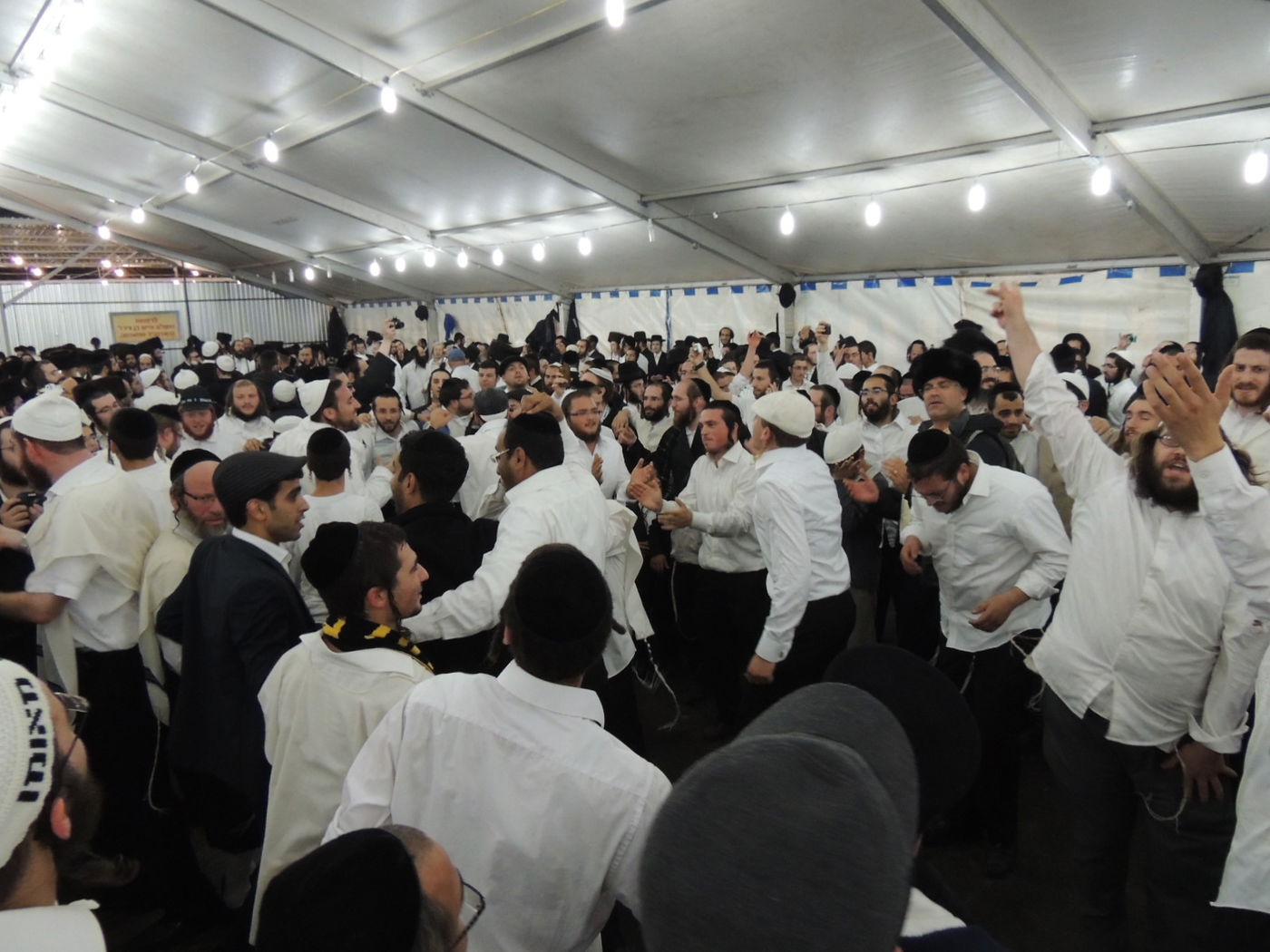 צפו: ריקודי השמחה באומן