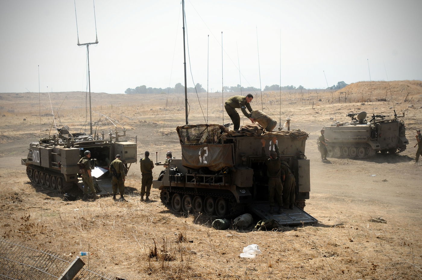 צפו: תרגיל הפתע ברמת הגולן