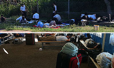 בגלל תקלה: מאות מנוסעי אומן נתקעו בנמל תעופה