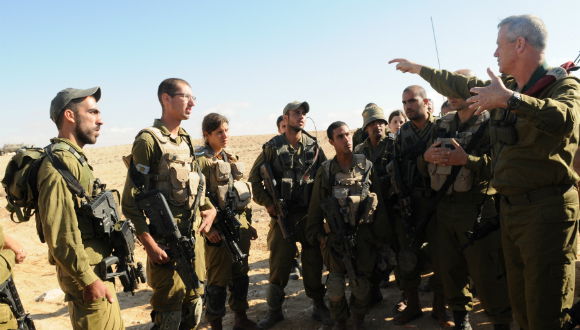 הרמטכ"ל עם הלוחמים, הבוקר