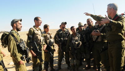 הרמטכ"ל עם הלוחמים, הבוקר