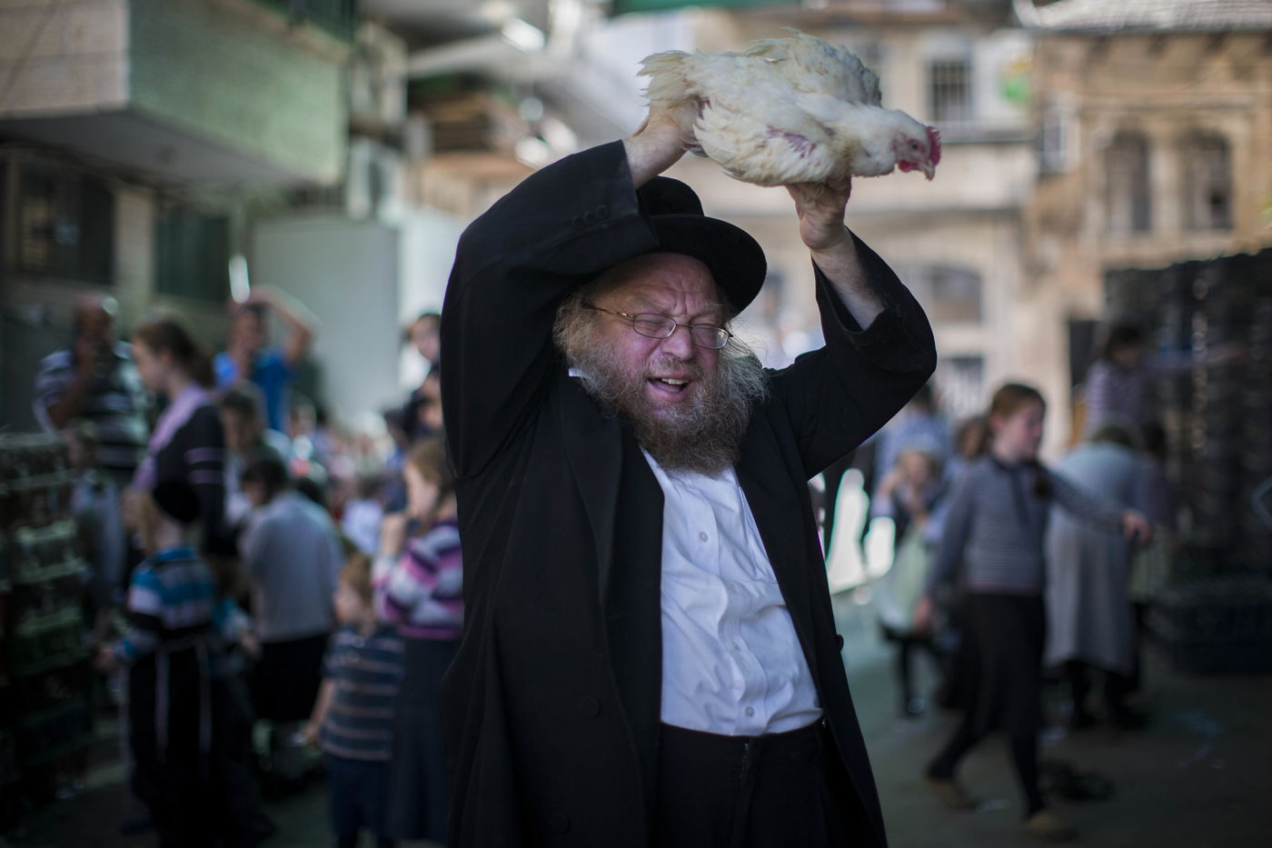 זֶה הַתַּרְנְגוֹל יֵלֵךְ • מנהג ה'כפרות' במאה שערים