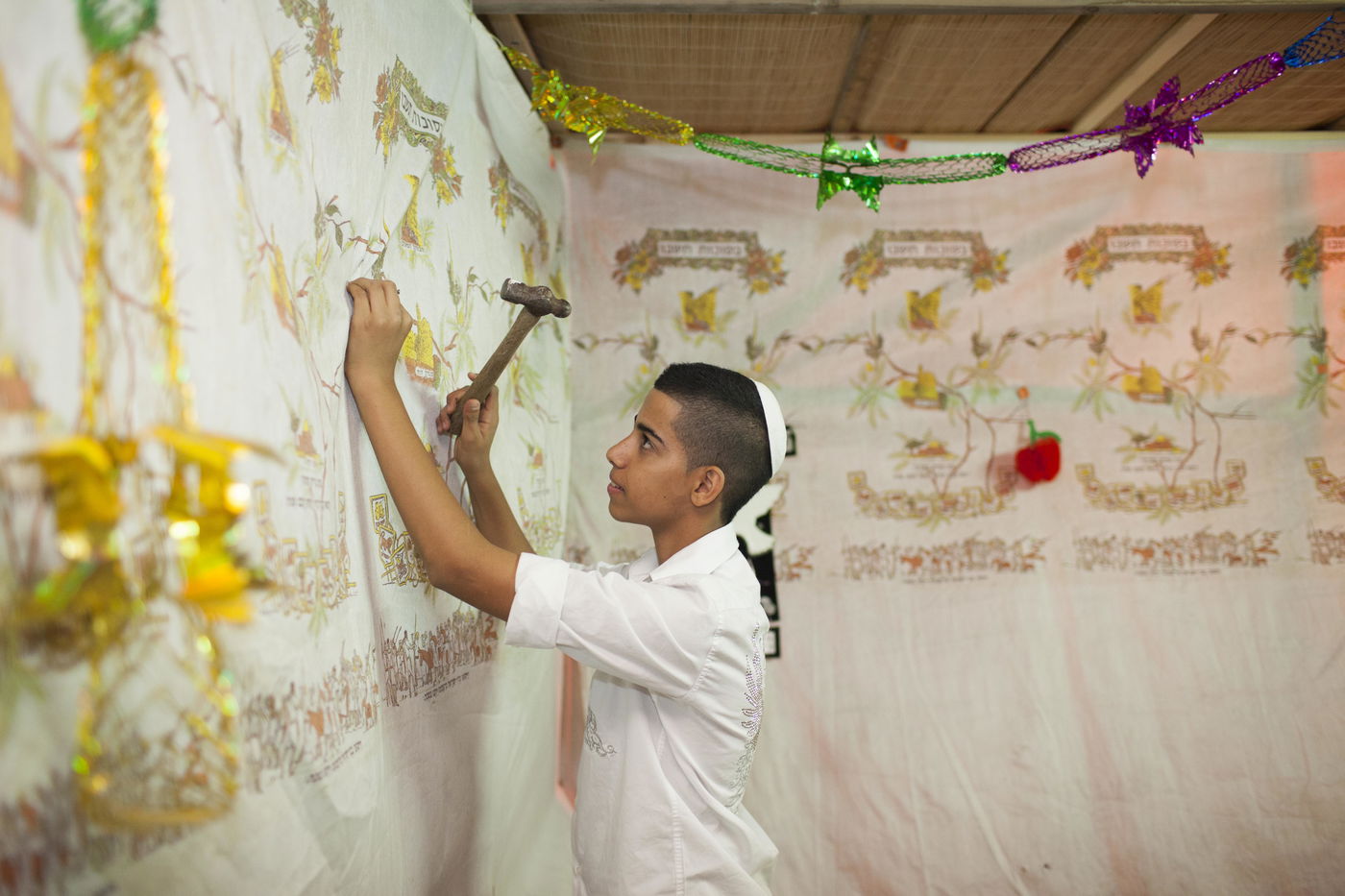 ערב החג: כך בונים סוכה