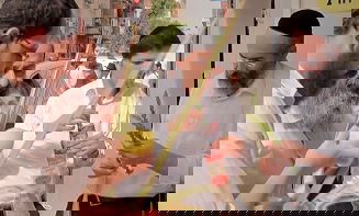 כתבת וידאו: רבבות רוכשים ארבעת המינים בירושלים