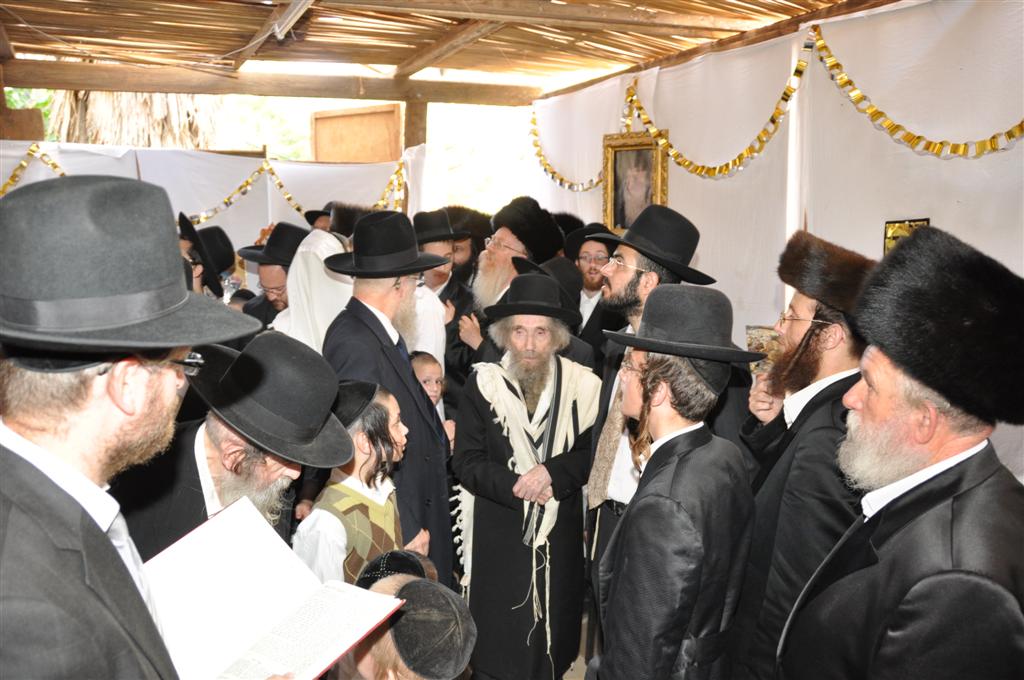 סוכות אצל גדולי ישראל: אירוח המוני והמון שמחה