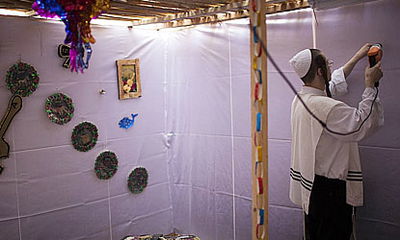 גשם בסוכות: "הרגשנו שהסוכה לא רוצה אותנו"