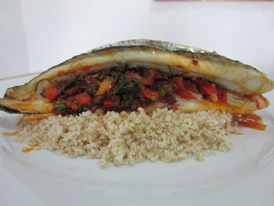 מתכון לדניס על מצע קוסקוס