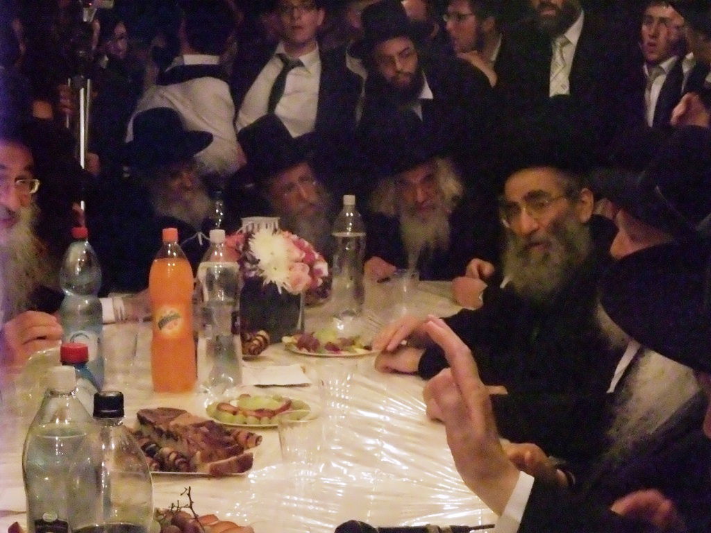 ראשי ישיבות בסוכת הרב שמואל אויערבך ●  תיעוד