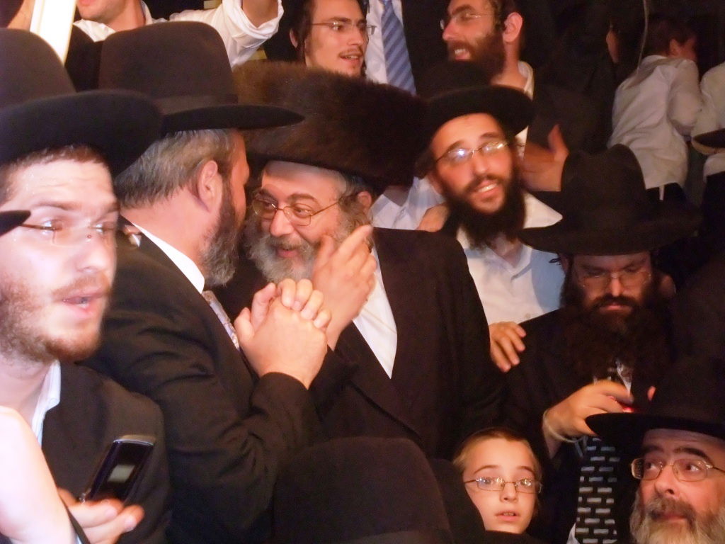 ראשי ישיבות בסוכת הרב שמואל אויערבך ●  תיעוד