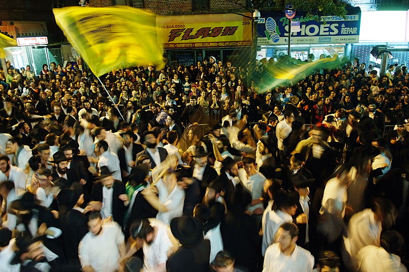 שמחת בית השואבה בניו-יורק: מראות שלא תראו בשום מקום אחר