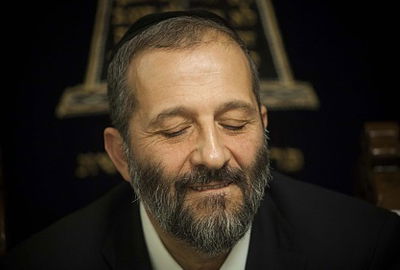 אריה דרעי ברך שהחיינו והכריז: "חזרתי הביתה"