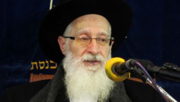 שיעורו השבועי של הרב יעקב יוסף