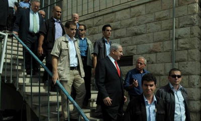 השרים בעת יציאתם לתרגיל