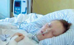 התעוררה ברגע האחרון. הנערה