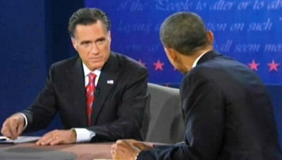 אובמה רומני בעימות, הלילה